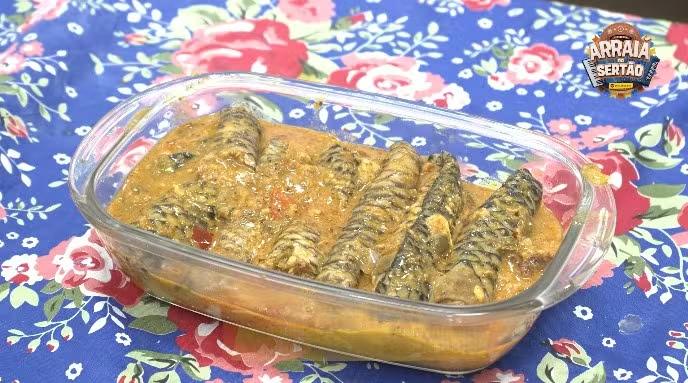 Concurso de culinária junina: aprenda a fazer um enroladinho com palma e tilápia