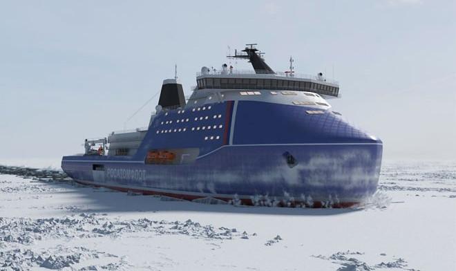 Спуск на воду самого мощного в мире ледокола «Россия» запланирован на март 2028 года