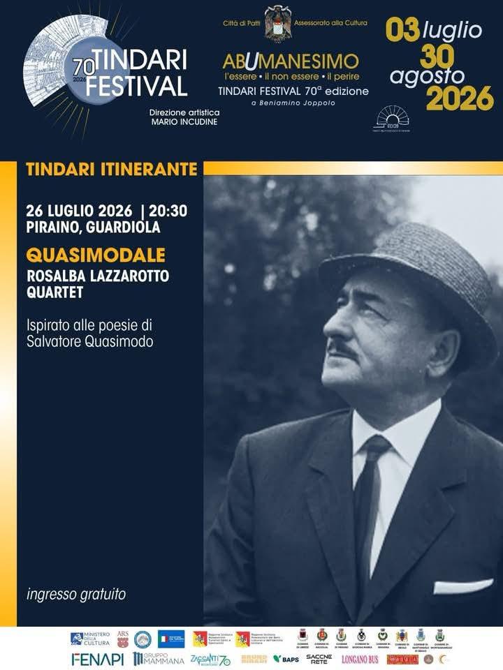 📌Oggi, 26 luglio, il Tindari Festival fa tappa a Piraino, nella suggestiva cornice della Guardiola, con uno spettacolo...