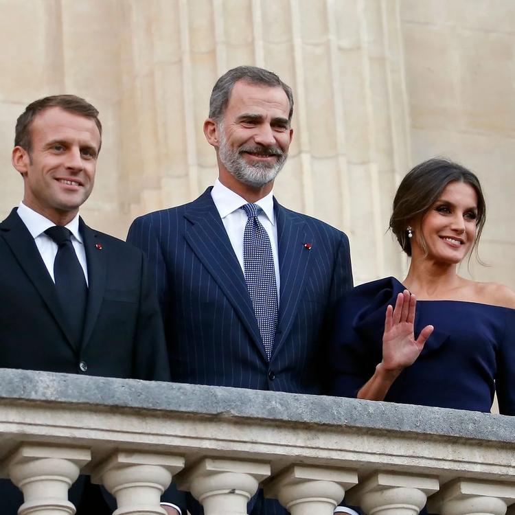 El rey Felipe VI y doña Letizia, anfitriones de los Macron antes de la mudanza de la infanta Sofía a París: los detalles de la visita