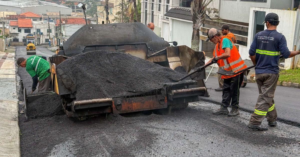 Ariribá terá obras de pavimentação e nova iluminação com investimento de mais de R$ 1 milhão