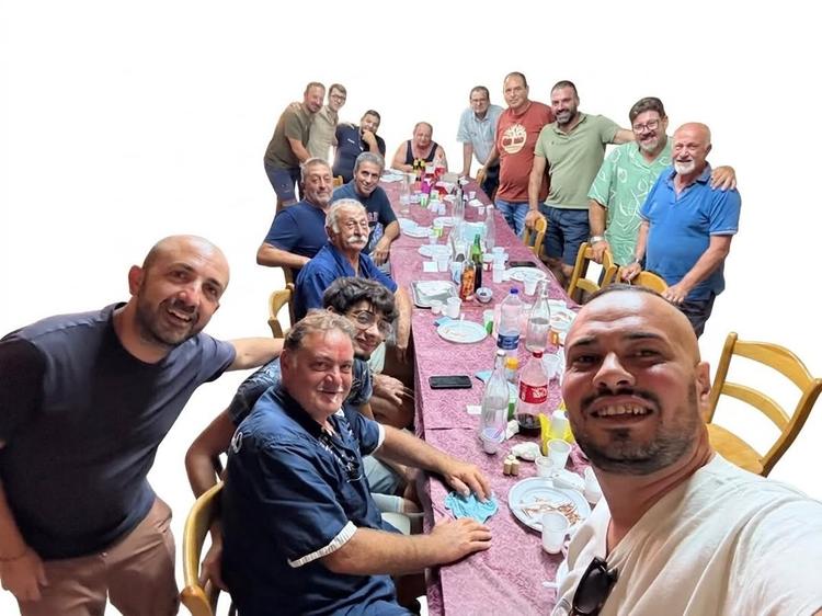 Oltre il Vinitala, momento di convivialità! Il segreto del successo del Vinitala? Sono loro i nostri splenditi produttor...