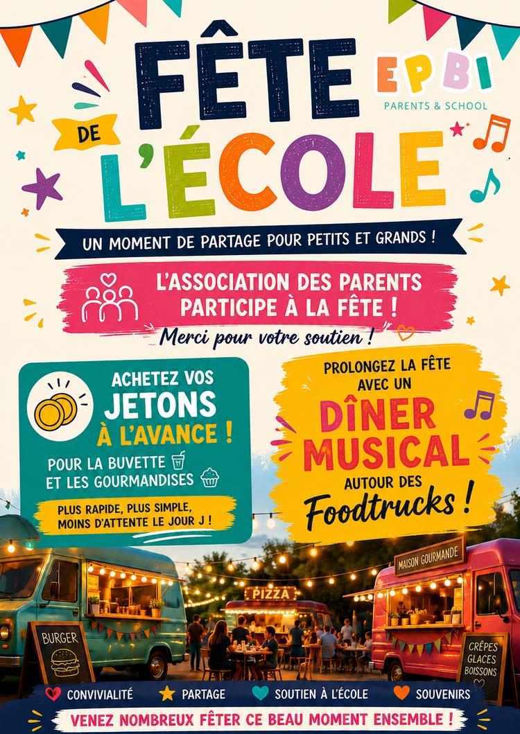 La Fête de l’École arrive…The School Fair is coming