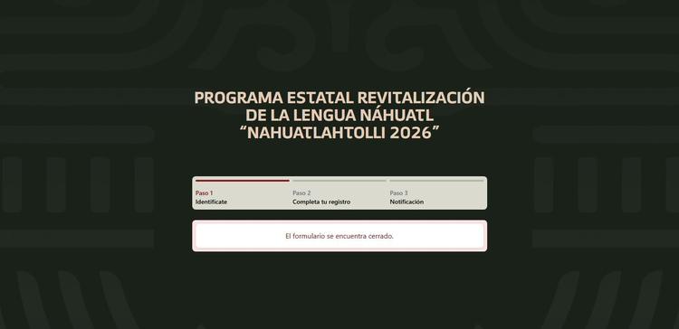Rescatan el náhuatl en Morelos: darán apoyos de 30 mil pesos a maestros indígenas