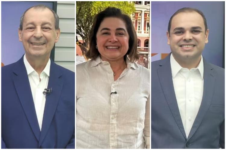 Quaest no Amazonas, votos válidos: Omar Aziz, 40%; Professora Maria do Carmo, 25%; Roberto Cidade, 24%