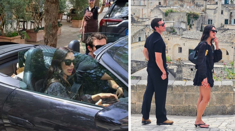 Dua Lipa e Callum Turner in viaggio di nozze tra Bernalda e Matera