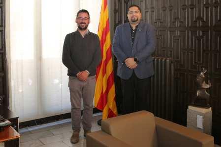 L’alcalde de Girona rep el ministre de Desenvolupament Social d’Hondures
