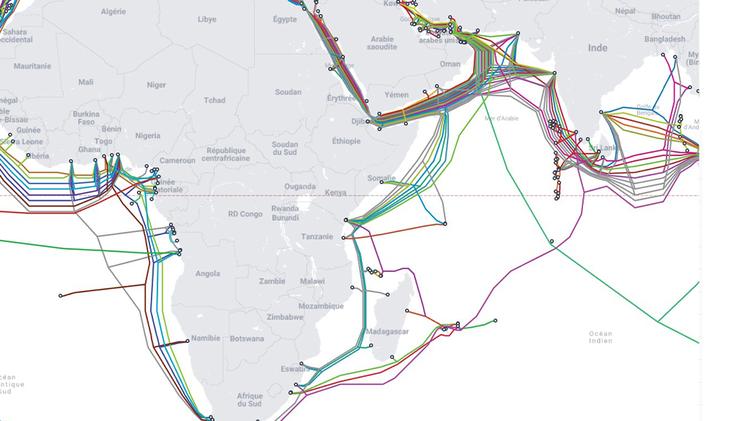 Après la mer Rouge, deux autres câbles internet en panne dans le canal du Mozambique