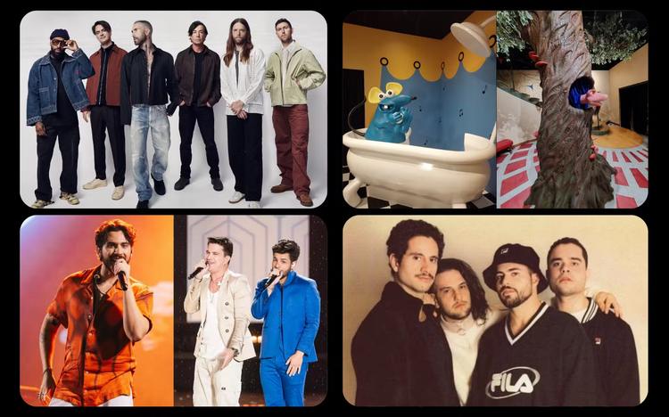 Maroon 5, Lagum, exposição Castelo Rá-Tim-Bum e festas do peão: confira agenda cultural no noroeste de SP