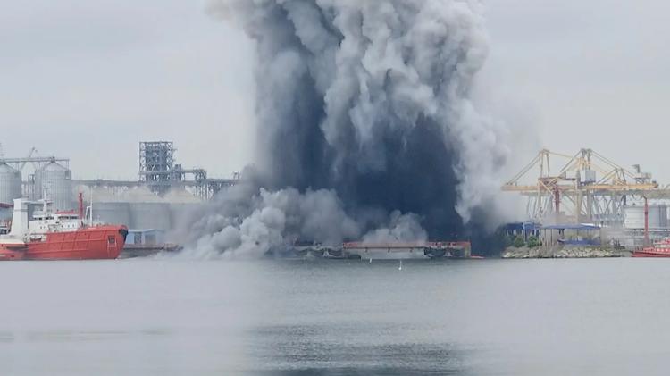 La OTAN "monitoriza la situación" tras la explosión de un dron naval en Rumanía