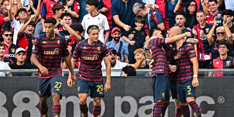 Genoa-Frosinone 1-1: Vasquez risponde a Kvernadze, ma il Grifone sprecatutto non sa più vincere