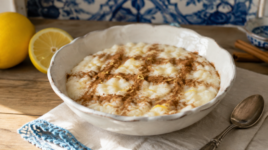Arroz Doce — Riz au lait portugais à la cannelle