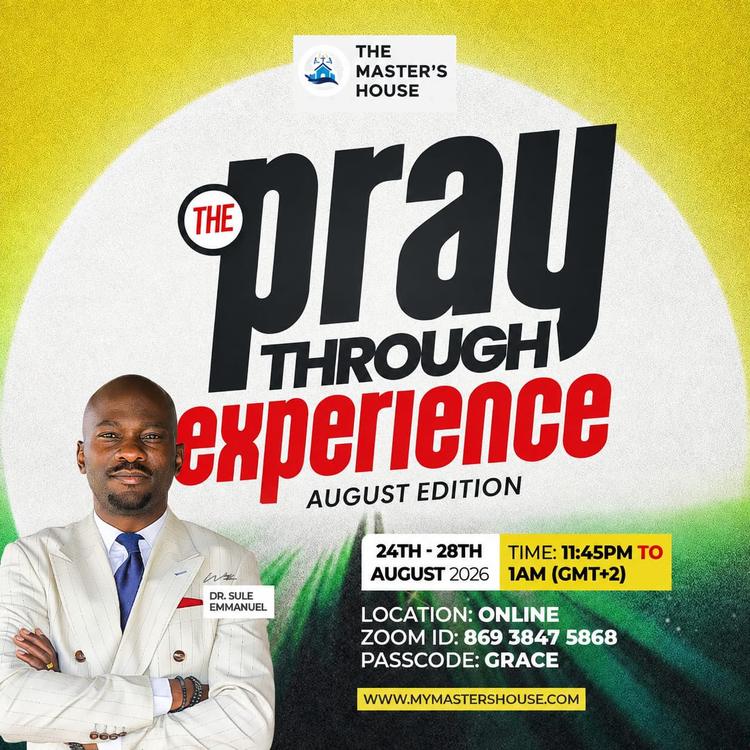 Pray-Through Experience - August 28, 2026