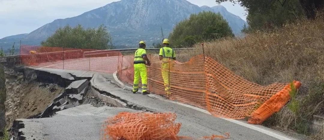 Santa Marina: iniziati i lavori sulla Strada provinciale 82