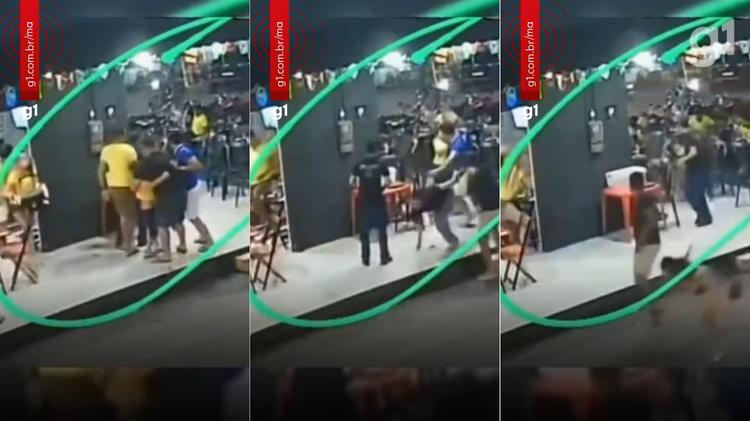 VÍDEO: Imagens mostram o momento em que advogado é morto a tiros em Santa Luzia do Paruá