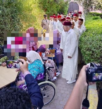 والي جهة مراكش آسفي يشارك نزلاء دار البر والإحسان فرحة العيد ويشرف على ذبح الأضاحي