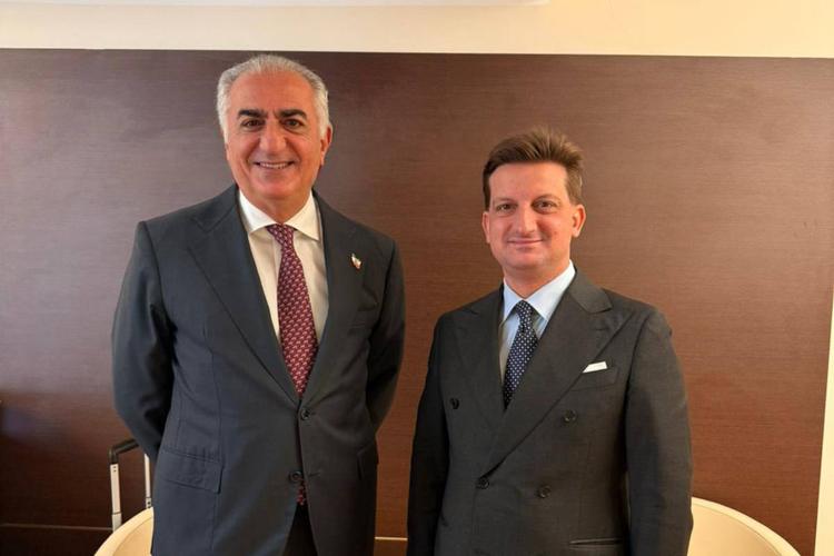 Ecco chi è l'italiano nel team del principe Reza Pahlavi