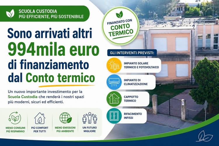 POLISTENA:ALTRI FONDI IN ARRIVO PER LE SCUOLE Quasi 2 milioni di euro dal GSE Sono stati finanziati dal #GSE del Ministe...