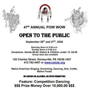 47th Annual Pow Wow (Dorseyville, PA) 2026