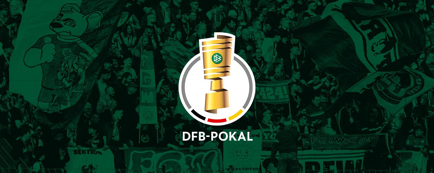 Tribüne für das DFB-Pokalspiel gegen St. Pauli ausverkauft