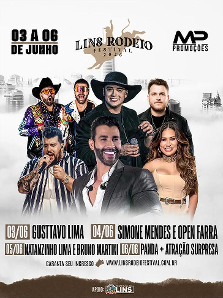 Agenda Gusttavo Lima Junho 2026