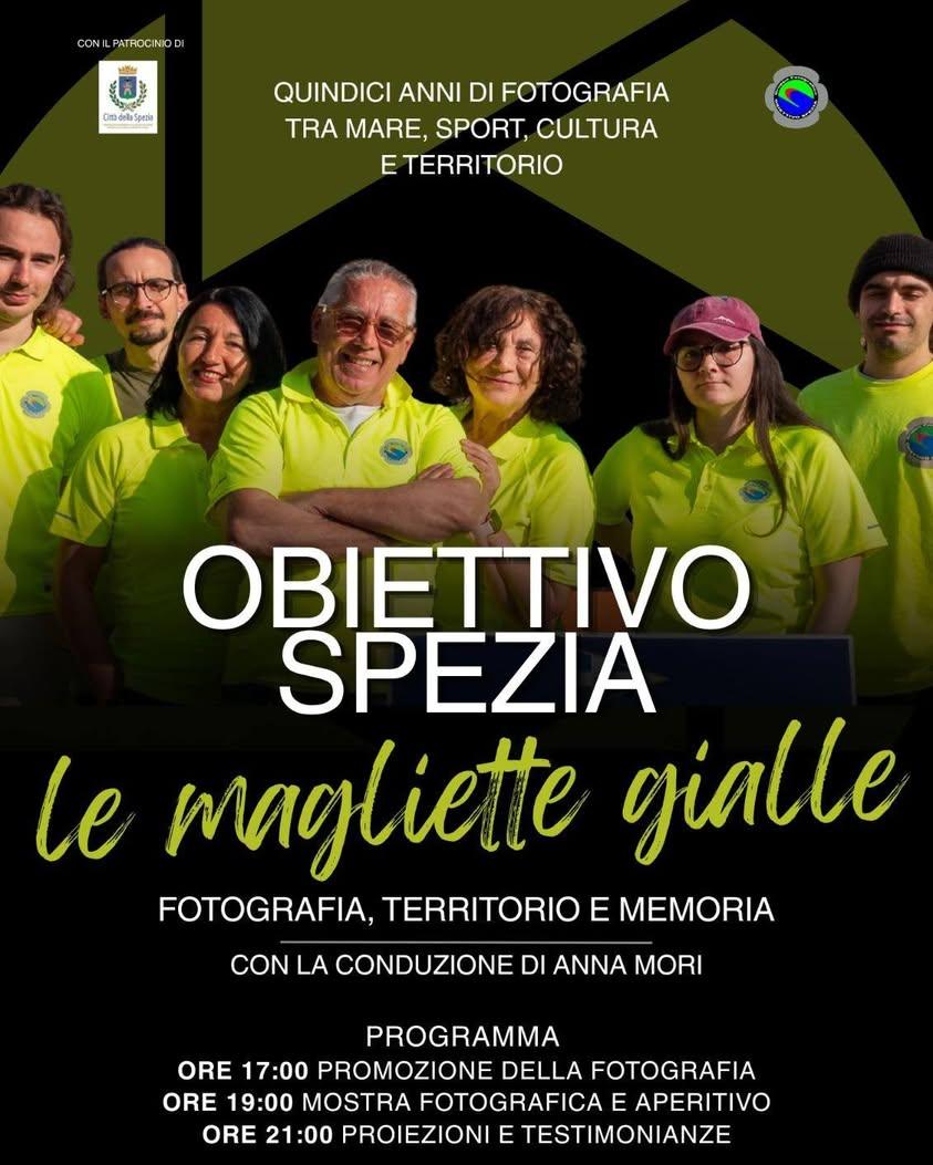 📸 Obiettivo Spezia festeggia i suoi 15 anni 🗓️ Domenica 23 agosto Calata Paita  ospiterà l'evento per festeggiare i 15...