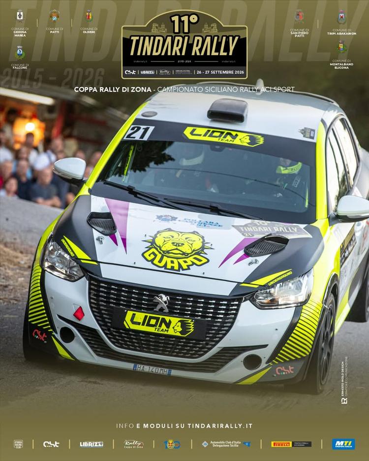 🚘Tornano a rombare i motori! 🏎️È tutto pronto per l'edizione n.11 del Tindari Rally che darà spettacolo anche lungo le...