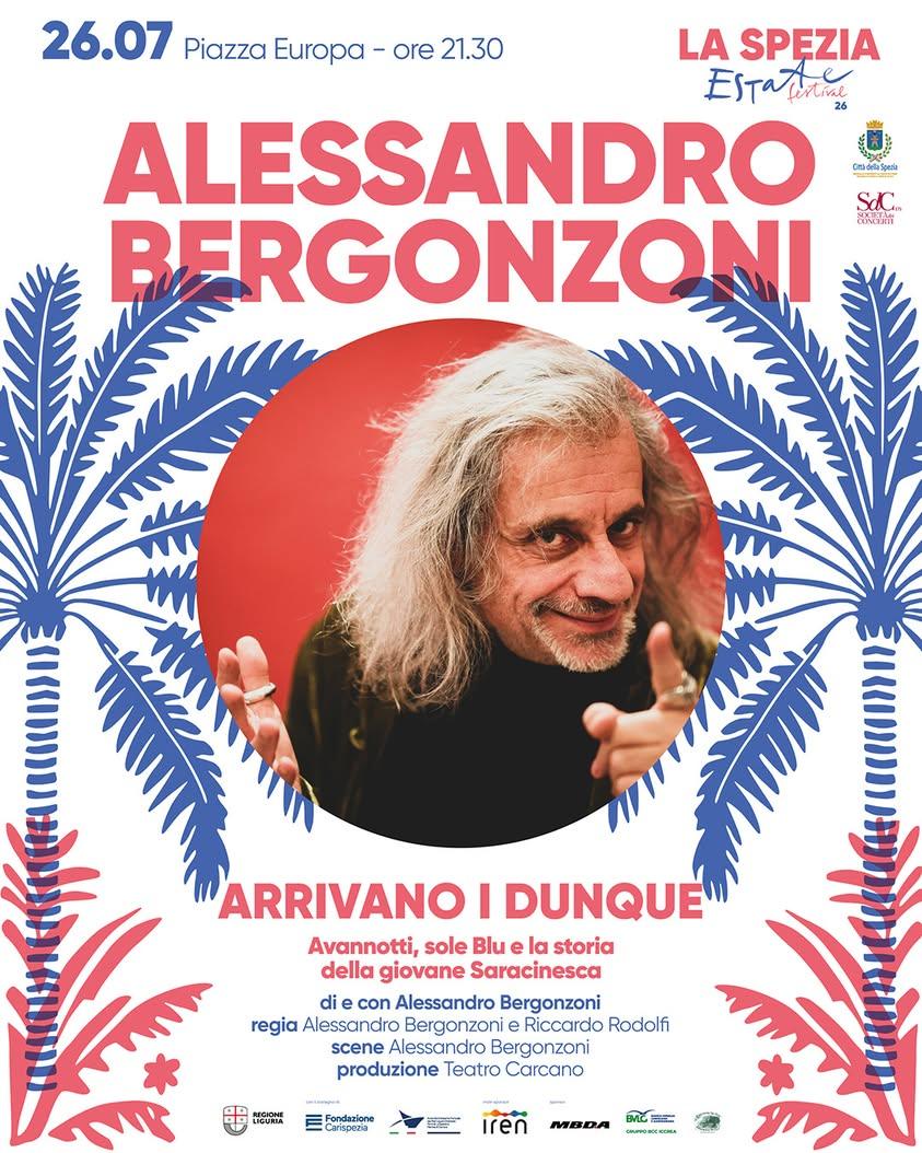 🎤 Alessandro Bergonzoni ospite a "La Spezia Estate Festival" 📆 Domenica 26 luglio alle ore 21:30 Alessandro Bergonzoni...