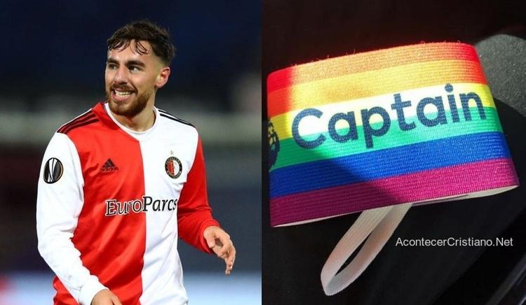 Capitán de equipo de fútbol rechaza usar cinta con colores LGBT: "No puedo apoyar esto" 