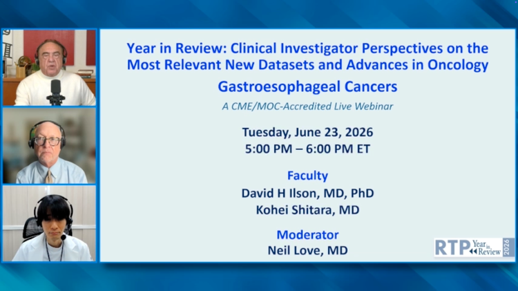 Gastroesophageal Cancers — Year in Review Series on Relevant New Datasets and Advances