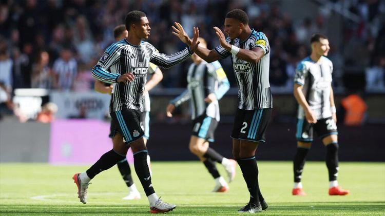 Jacob Ramsey Goal Celebration Newcastle United Thiaw