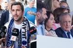 Riquelme coincide con Florentino viendo al femenino y le lanza un dardo: "Quiere privatizar el club"