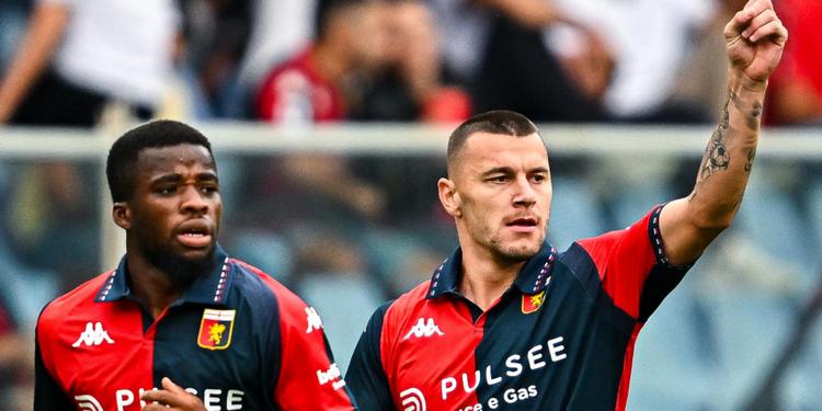 Il Genoa rompe l'incantesimo, la Fiorentina sbatte contro il gigante Osmajic (2-1)