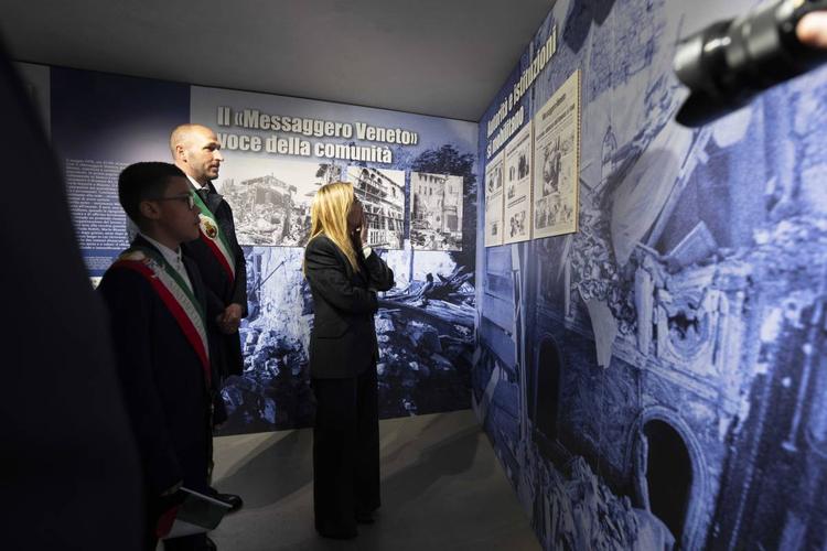 "Da tragedia a modello di ricostruzione". L'omaggio al Friuli di Mattarella e Meloni