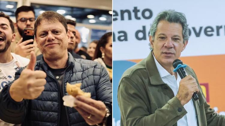 Tarcísio e Haddad: veja quanto cada candidato já gastou na campanha ao governo de SP