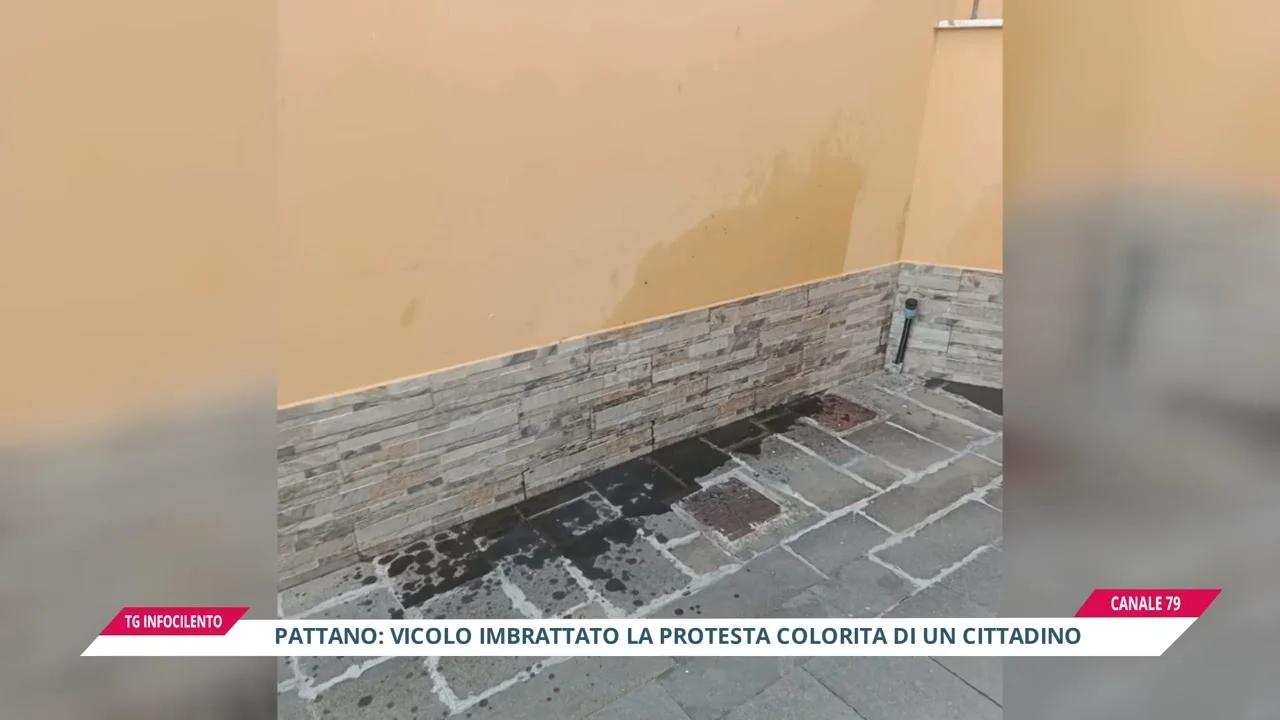 Vandalismo e degrado a Pattano: la protesta shock di un residente contro gli incivili