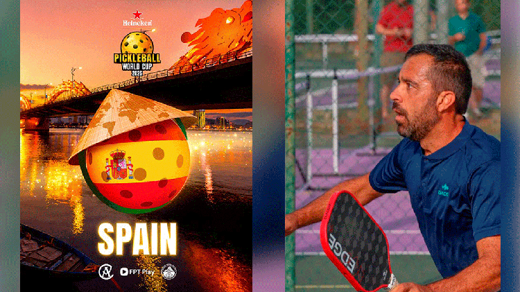 #Aspe: El aspense Esteban Martínez dirigirá a la Selección Española en el Mundial de Pickleball de Vietnam