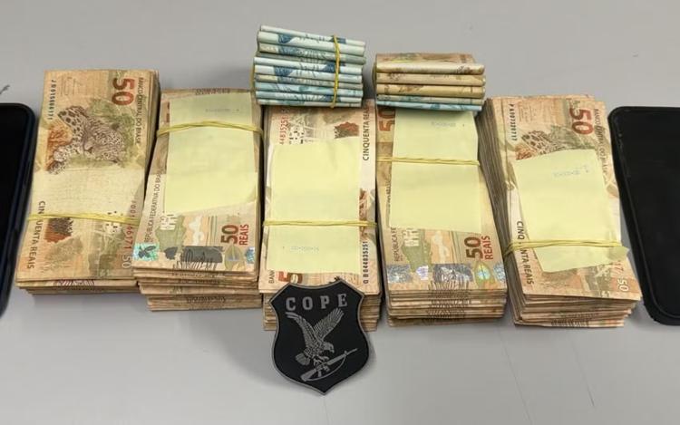 Polícia apreende cerca de R$ 65 mil sob suspeita de crime eleitoral no interior de Sergipe