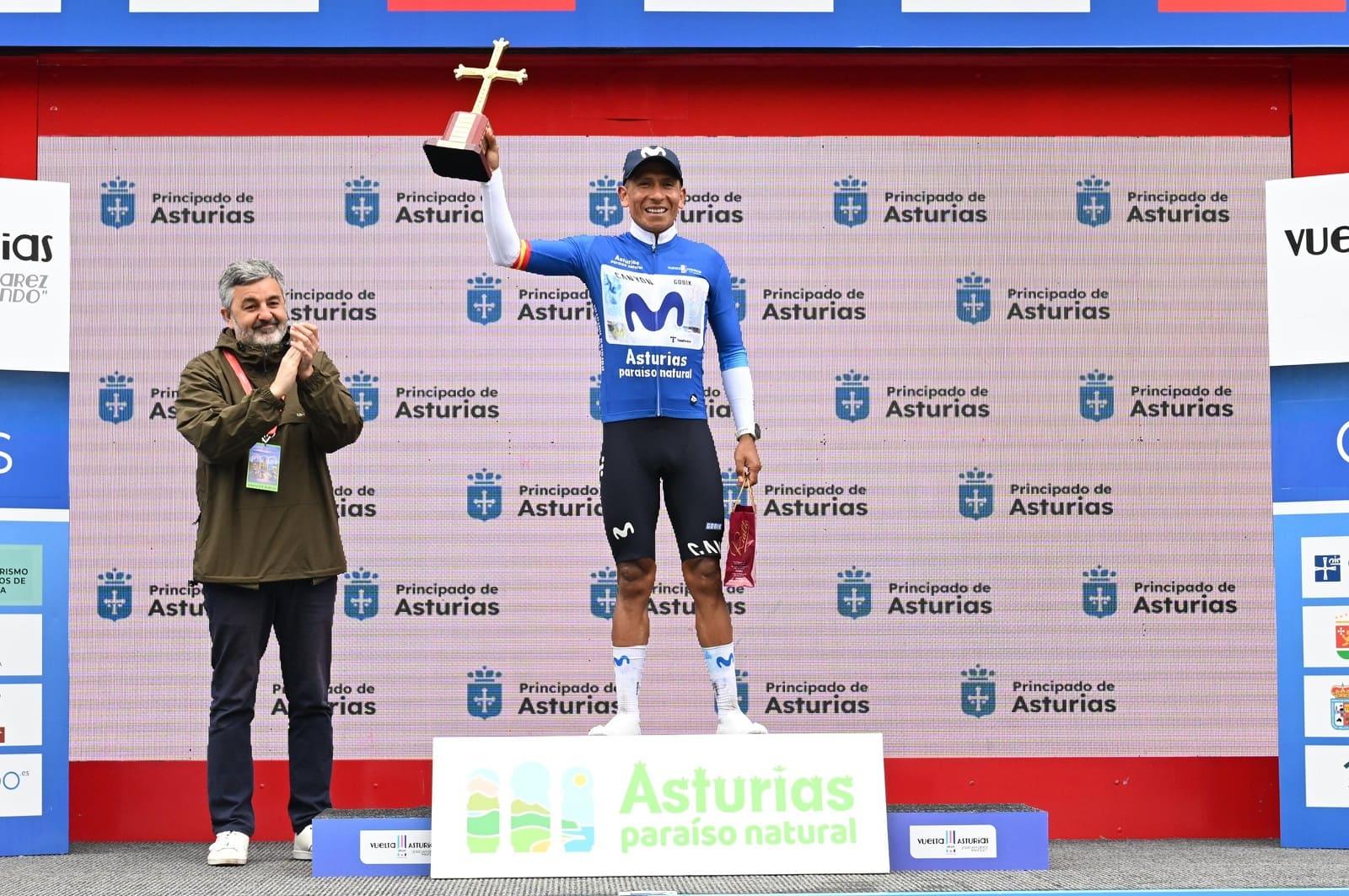 Colombian Nairo Quintana Wins the Vuelta a Asturias in Spain