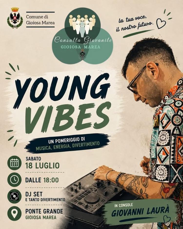 🎧 YOUNG VIBES sta arrivando! 🔥 Musica, energia e tanto divertimento ti aspettano per un pomeriggio all’insegna della c...