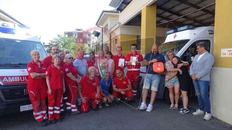 cuorgnè defibrillatore croce rossa