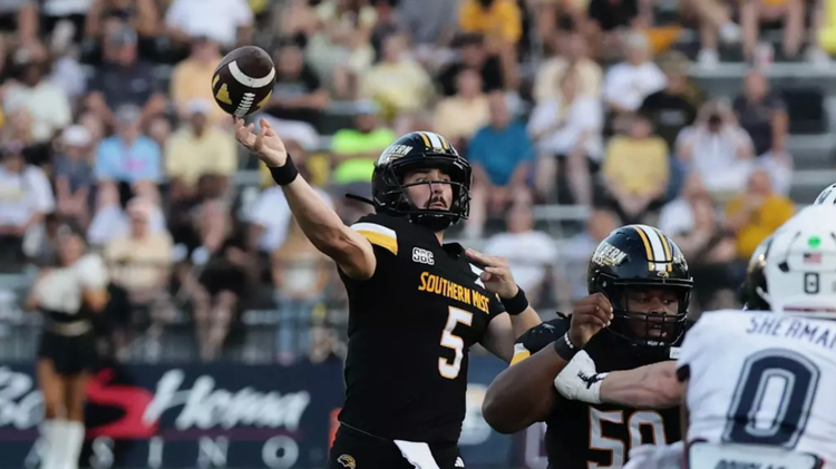 Southern Miss QB Hampton expected to miss 4-6 weeks, Lyddy named starter