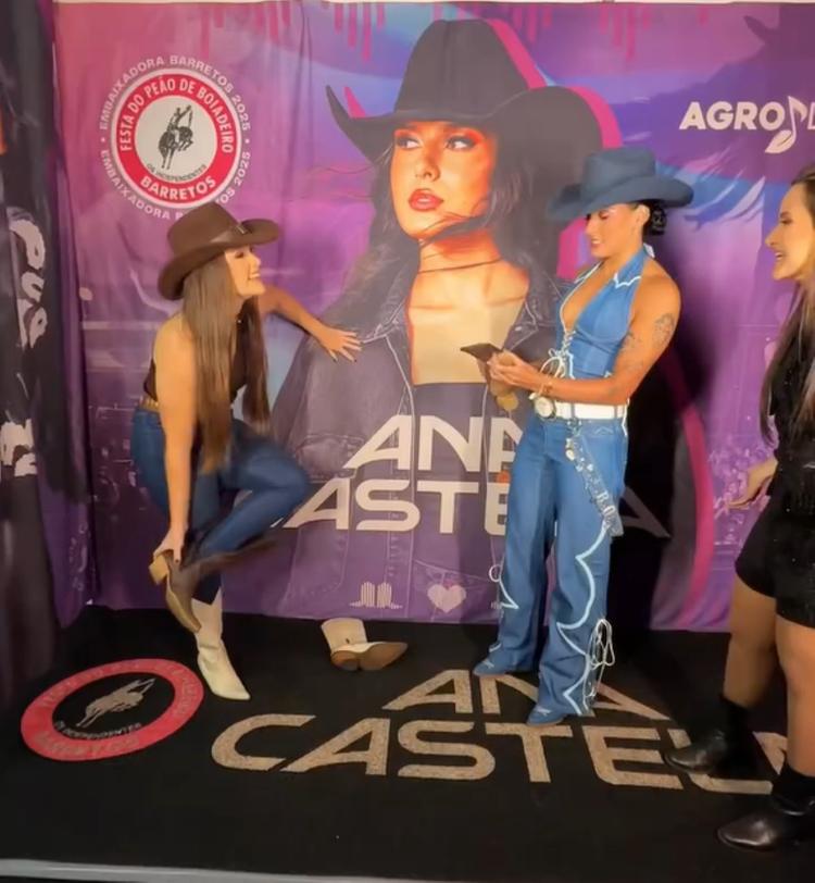 Bota de fã que descolou antes do show de Ana Castela em MG é cheia de histórias de amor e vitória