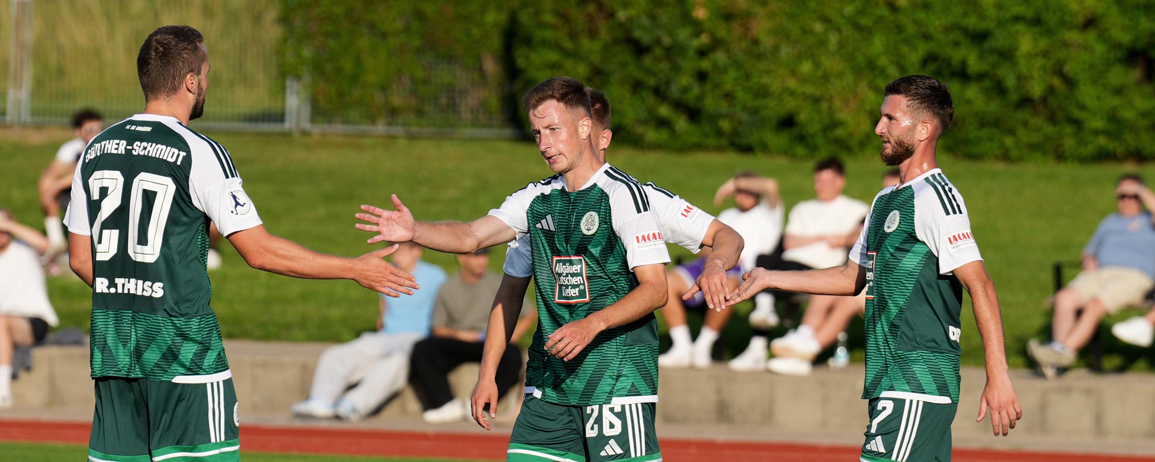 Testspielsieg gegen den FV Ravensburg