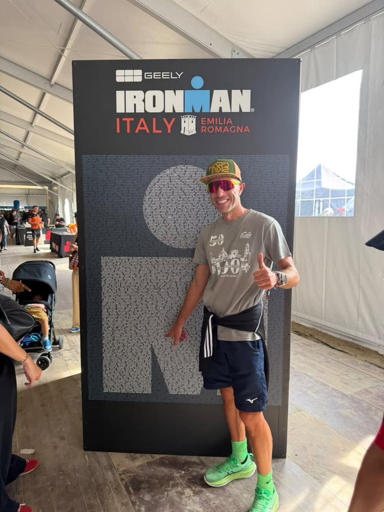 Filippo Pizzurro partecipa ad Ironman Italia! Montelepre è con te!💪🇮🇹🚴🏊‍♂️🏃‍♂️