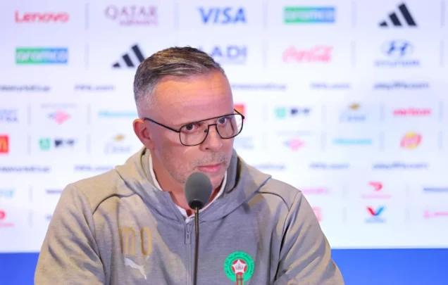 التسجيل الكامل للندوة الصحافية لمدرب المنتخب الوطني قبل المباراة أمام فرنسا