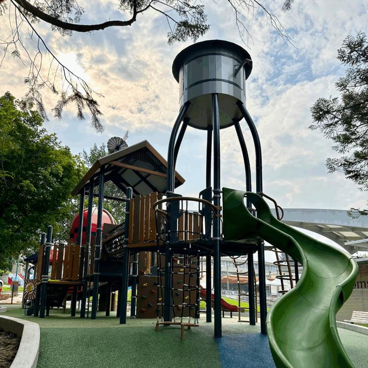 Iowa State Fair Playground, Iowa State Fair, inclusive playground, shady playground