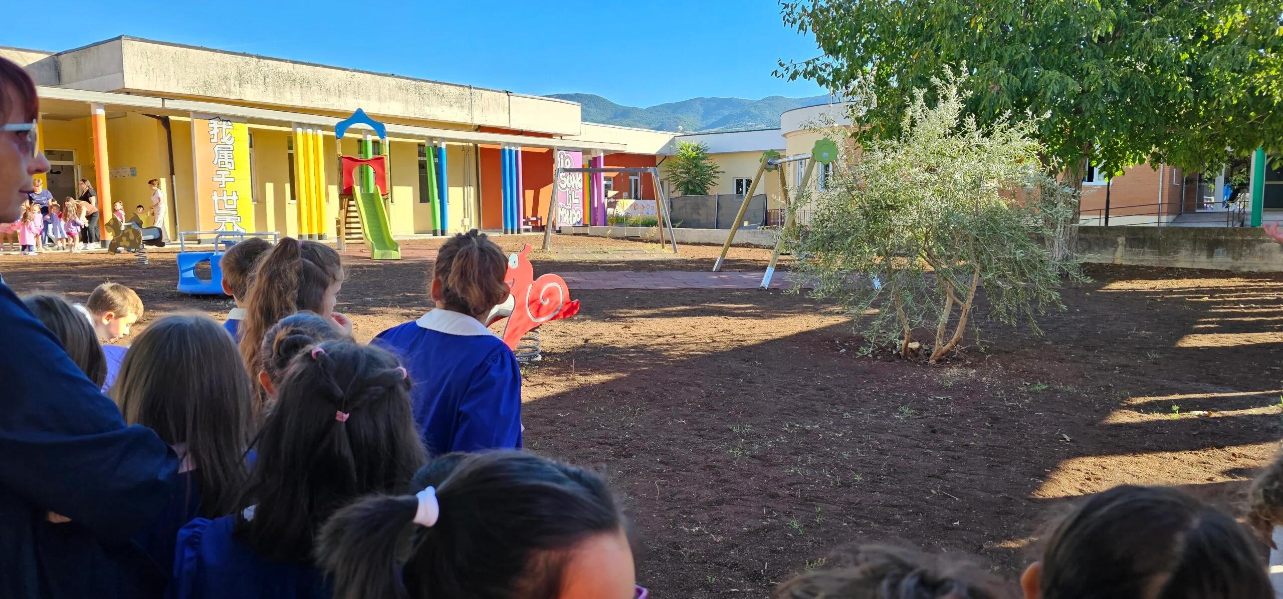 Padula, la BCC Magna Grecia dona un nuovo parco giochi al Polo Cardogna