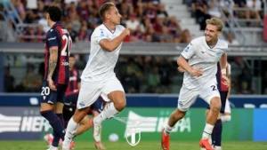 Frattesi esulta dopo il gol
