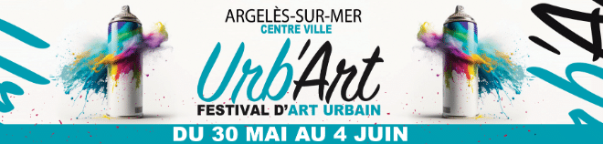 Festival urb’art, du 30 mai au 4 juin 2023 à Argelès-sur-Mer
